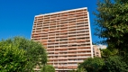 The front of Europa Residence on the Place des Moulins